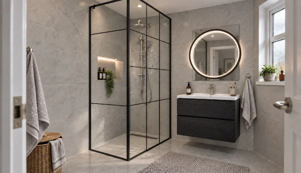 Modern bathroom by H&V Bathrooms & Tiles, Ballymount Dublin