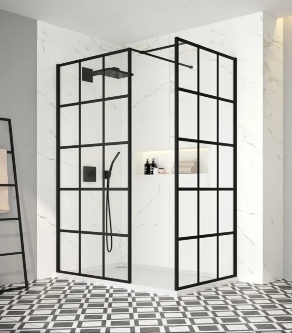 Framed Shower Wall