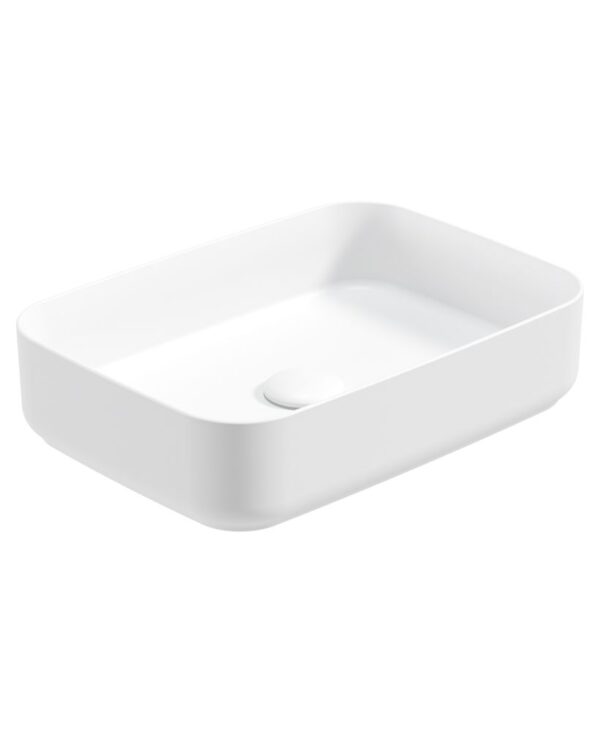 Avanti Rectangle 50cm Countertop Basin & Waste Satin