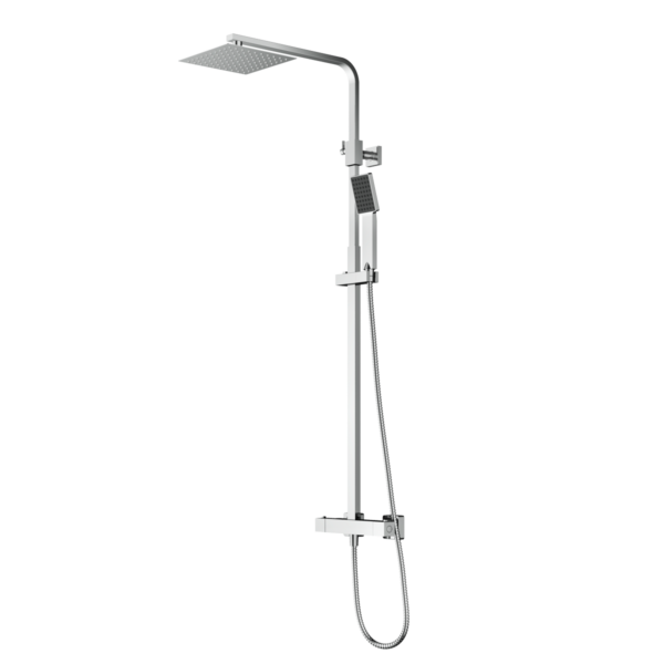 Exposed showers