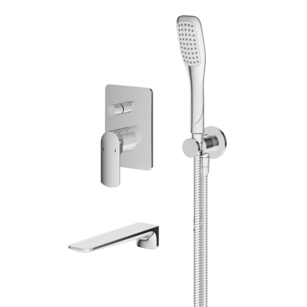 Fuse Wall Mounted Bath Shower Mixer