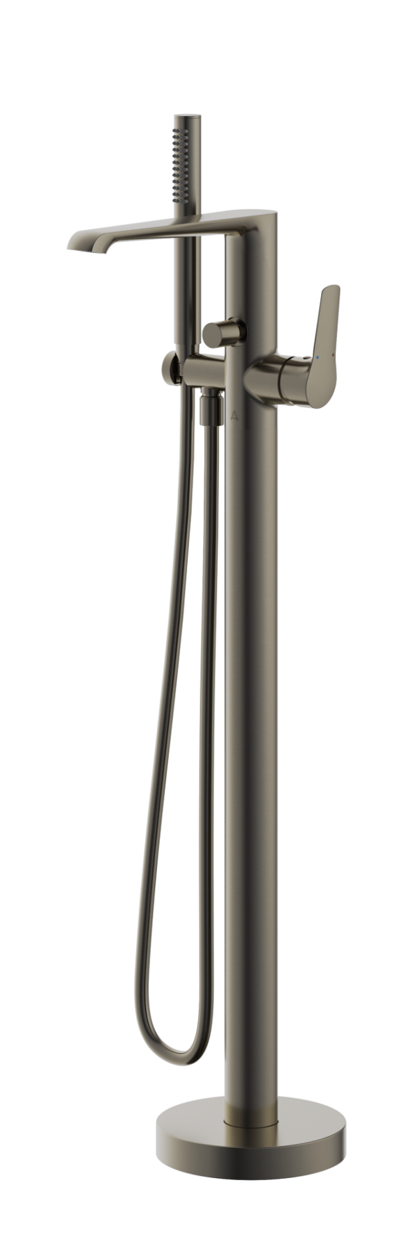 Hanna Freestanding Bath Shower Mixer Gunmental