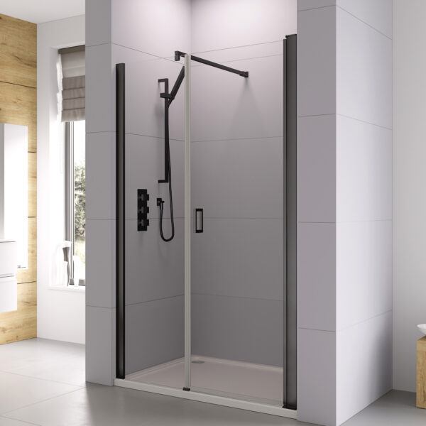 Haven 6 Pivot Door With In Line Panel