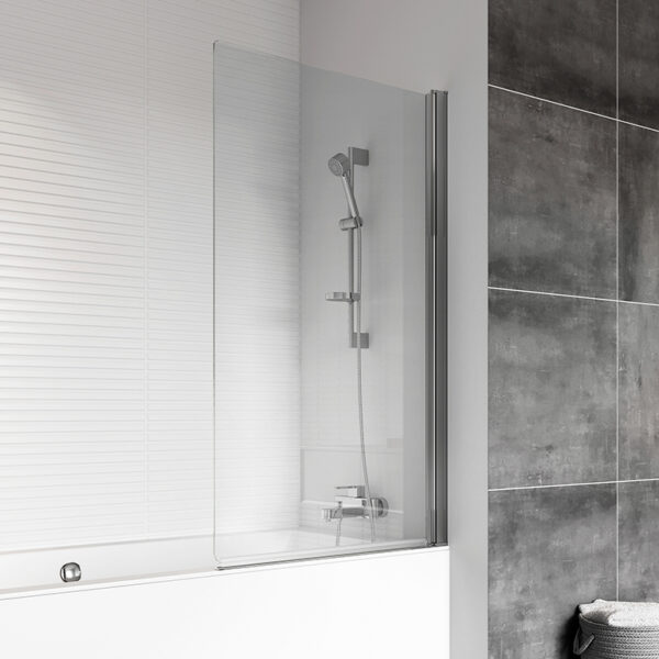 Haven 6 Power Shower Pivoting Bath Screen