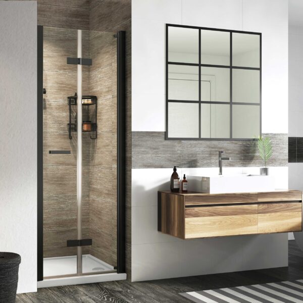 Innov8 Inward Opening Bi Fold Door For Corner Or Alcove Fitting