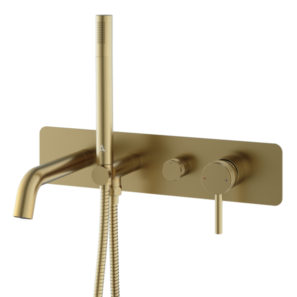 Kyloe Wall Mounted Bath Shower Mixer