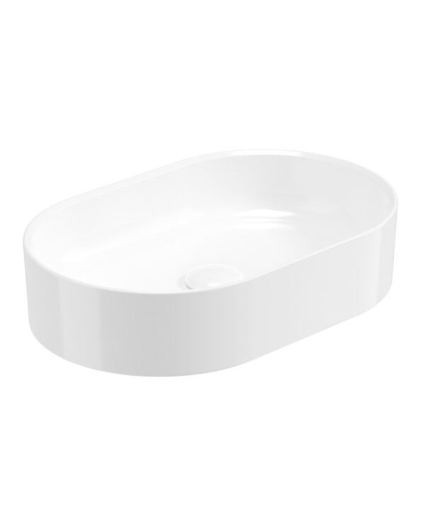 Living Oval Countertop Wash Basin & Waste