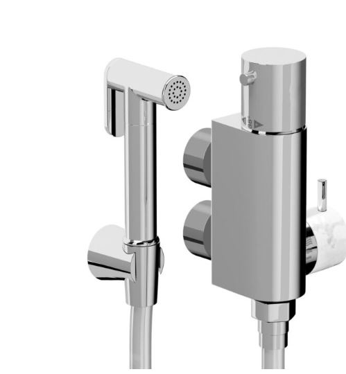 Marble Thermostatic Douche Kit