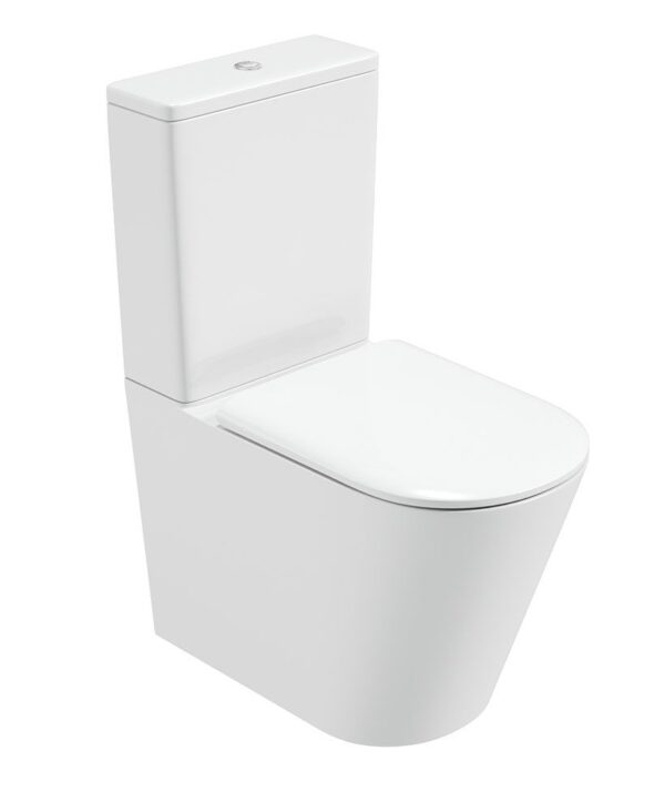 Reflections Rimless Fully Shrouded Close Coupled WC & Sequence Soft Close Seat