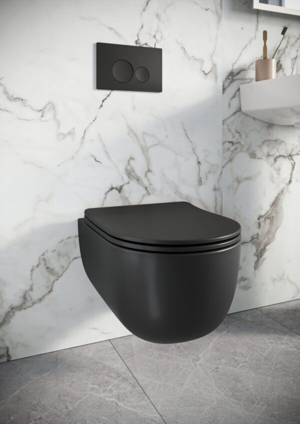 Riviera Round Wall Hung WC