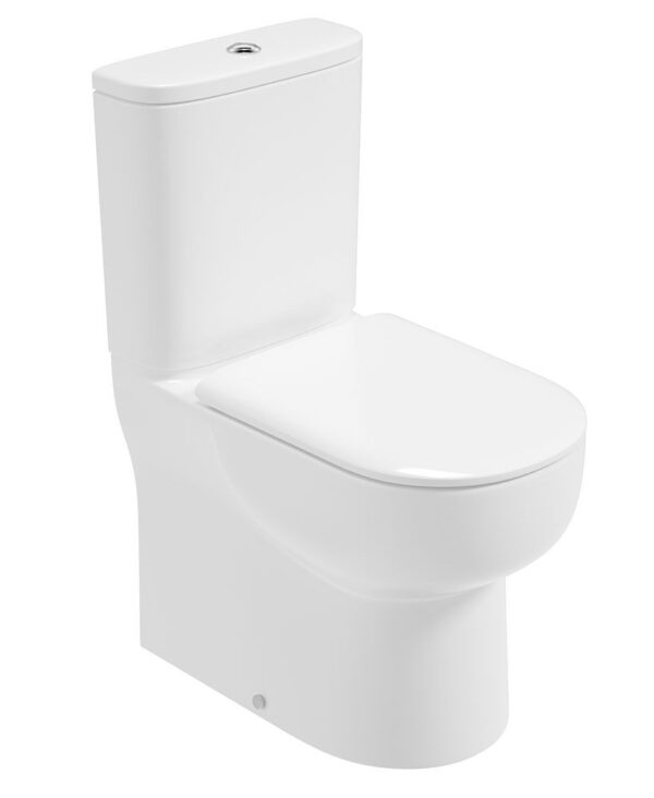 Via Comfort Height Close Coupled Fully Shrouded Close Coupled WC & Sequence Soft Close Seat