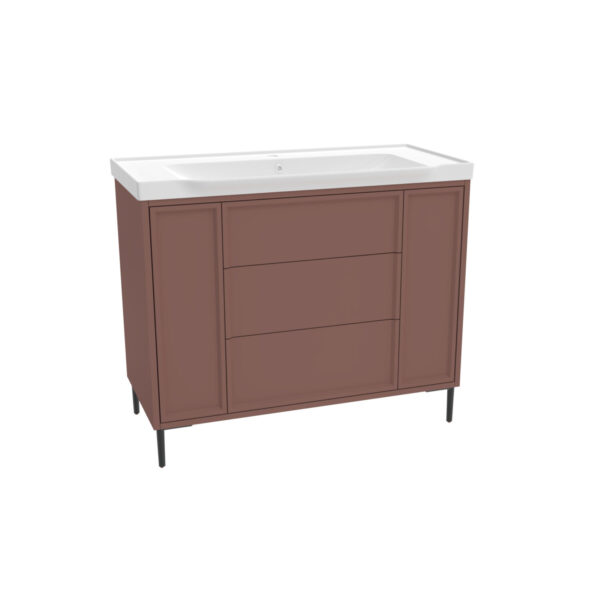 Bota Floor Standing Cabinet Earth Red