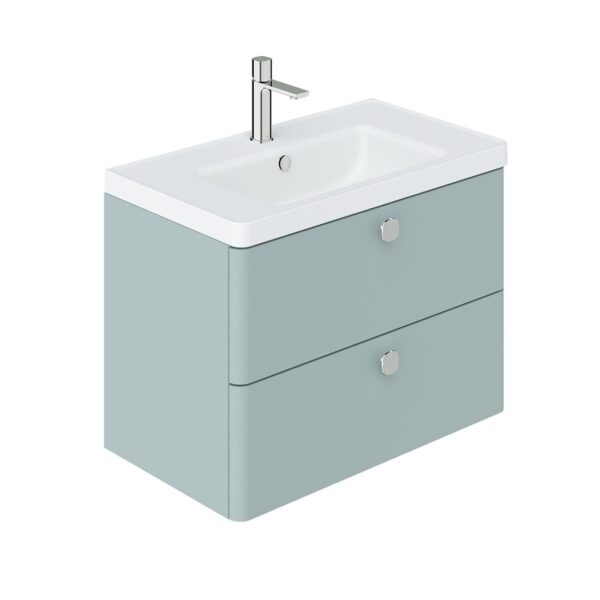 Cameo 2 Drawer Wallhung Vanity Unit In Cove
