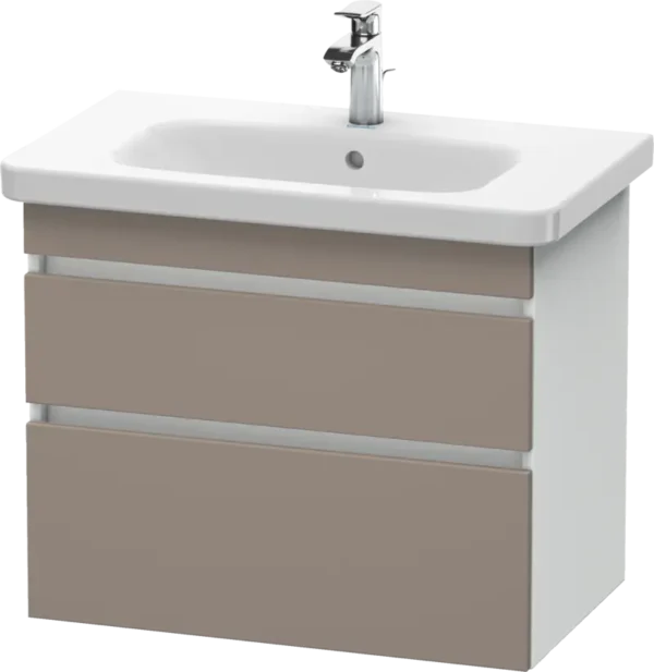 Durastyle Wallhung 2 Drawer Unit Basalt Matt