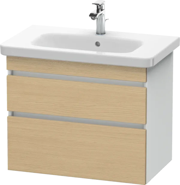 Durastyle Wallhung 2 Drawer Unit Natural