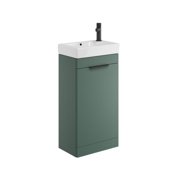 Esme 1 Door Cloakroom Vanity Unit Reed