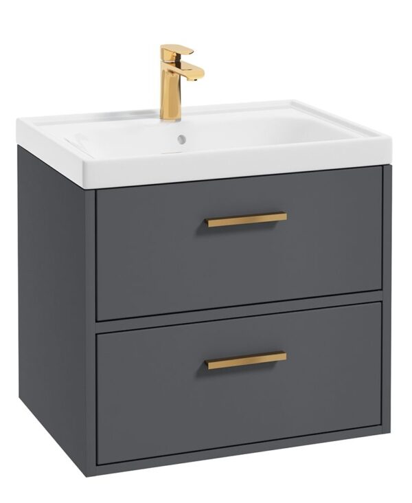 Finland Wallhung 2 Drawer Unit Sky