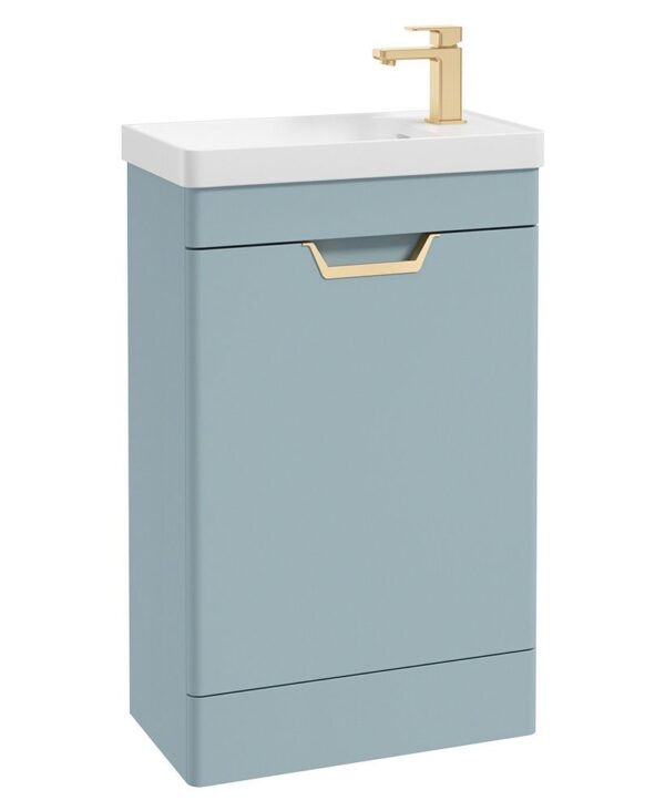 Freya 1 Drawer Floor Standing Cloakroom Unit Morning