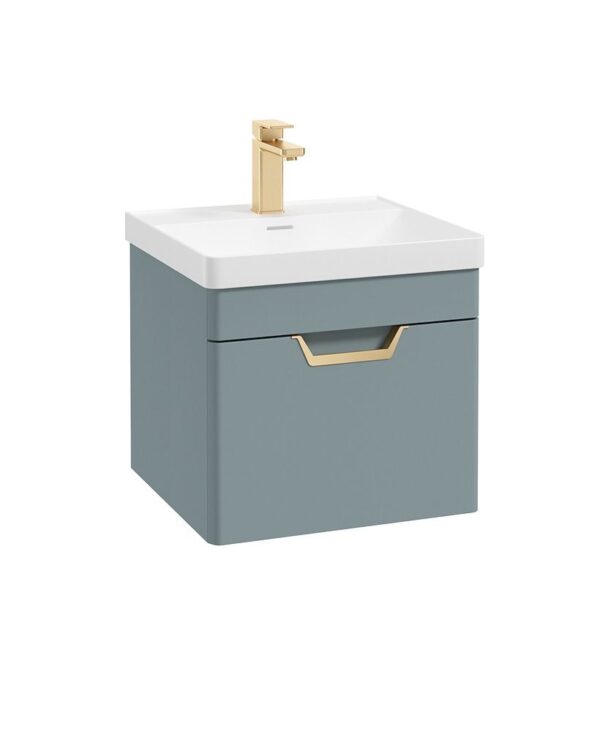 Freya 1 Drawer Wallhung Unit Coral