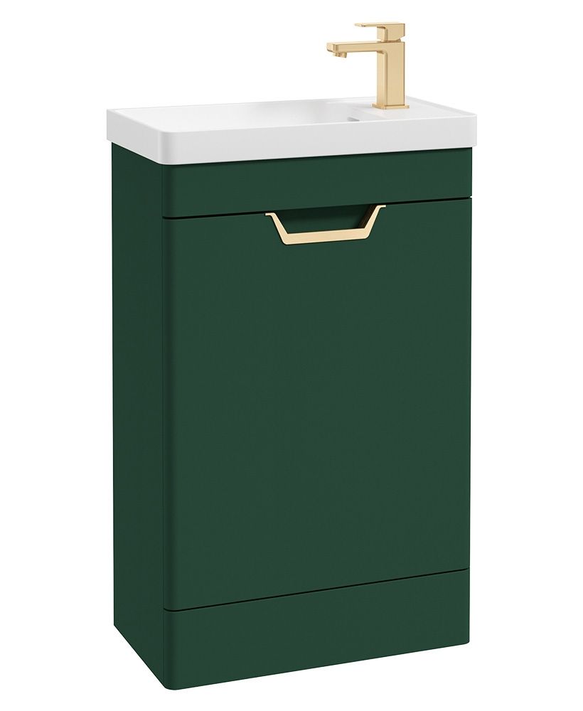 Freya Floor Standing 1 Door Cloak Room Unit Wreath