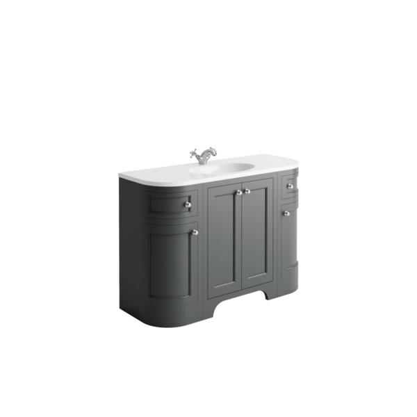 Harrogate Brunswick Side Curve Floor Standing Unit Spa