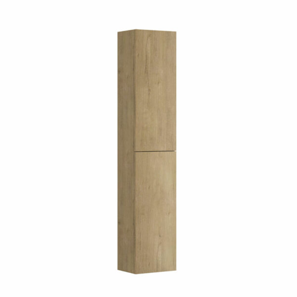 Madison 2 Door Tall Boy Unit Wood Effect
