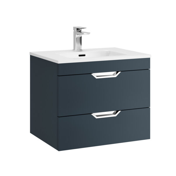 Madison 2 Drawer Wallhung Unit Saphire