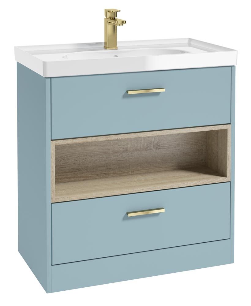 Malmo Floor Standing 2 Drawer Unit Morning