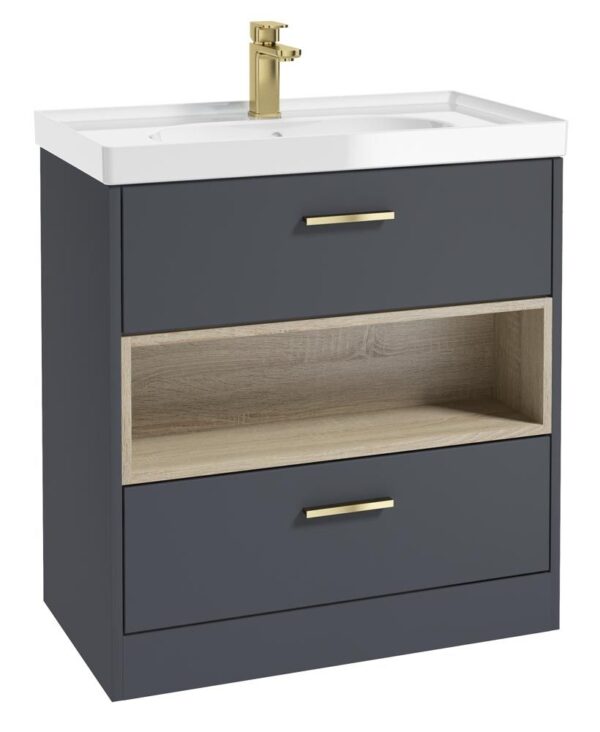 Malmo Floor Standing 2 Drawer Unit Night