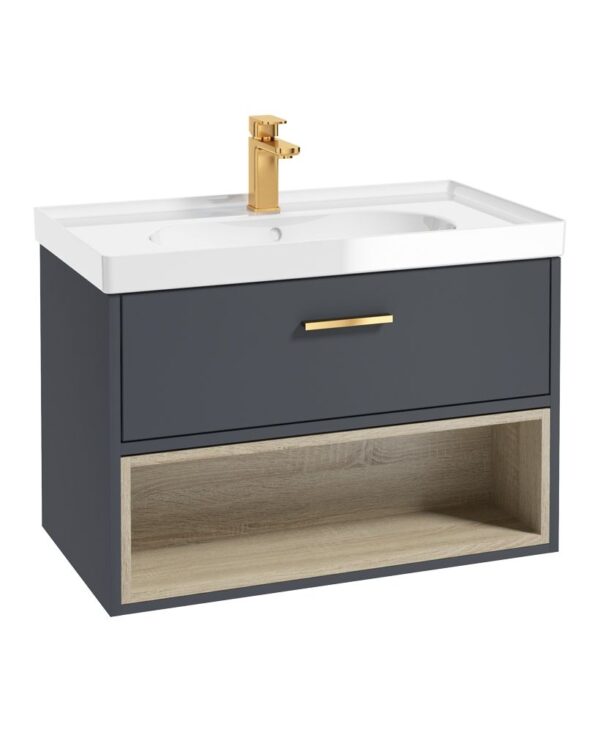 Malmo Single Drawer Vanity Unit Night