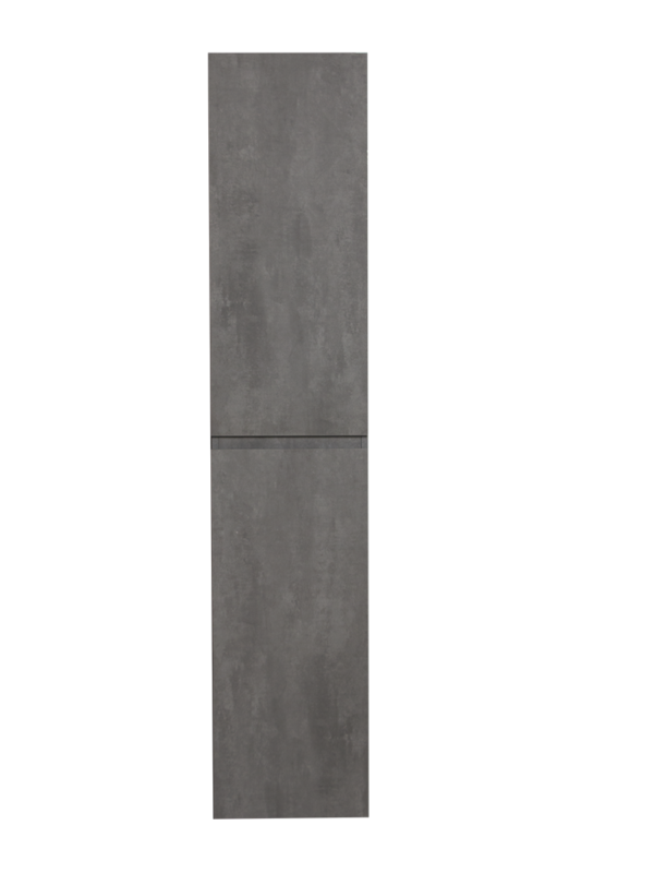 Opa Wallhung 2 Door Tall Boy Concrete
