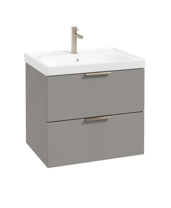 Stockholm 2 Drawer Wallhung Unit Matt