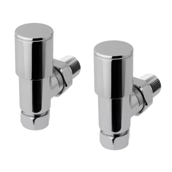 Angled Radiator Valves (pair)