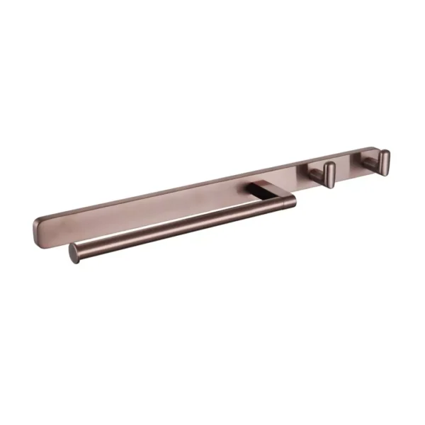 Asti Towel Ring and Double Robe Hook