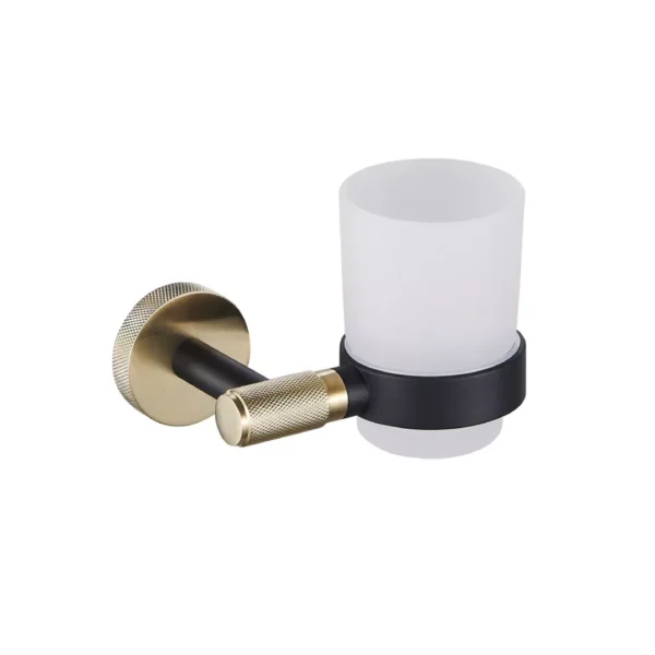 Catania Tumbler Holder in Matt Black &