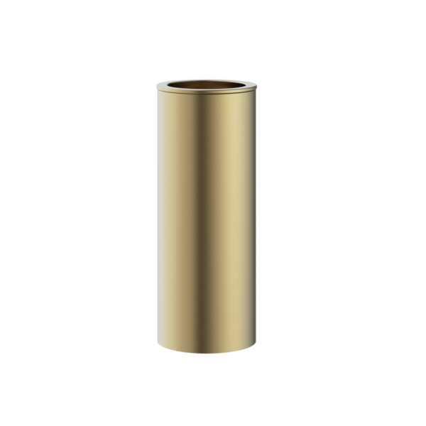 Design Collection Freestanding Brushed Brass Tumbler