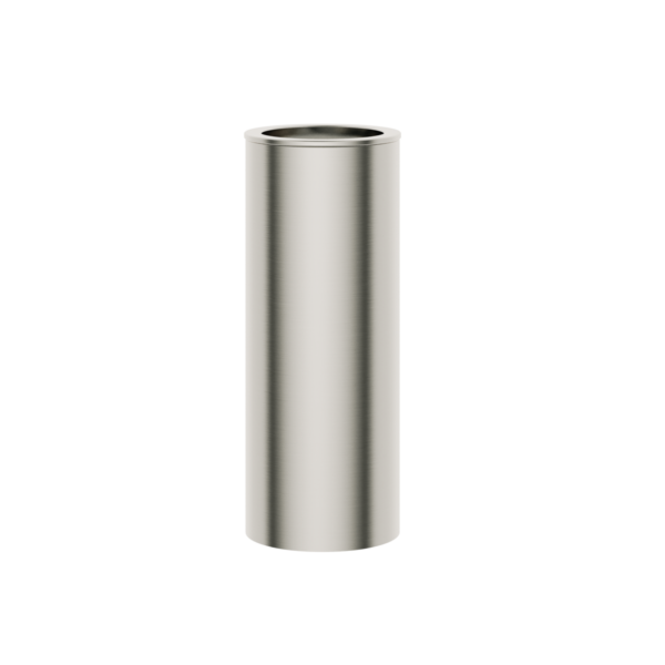 Design Collection Freestanding Brushed Nickel Tumbler
