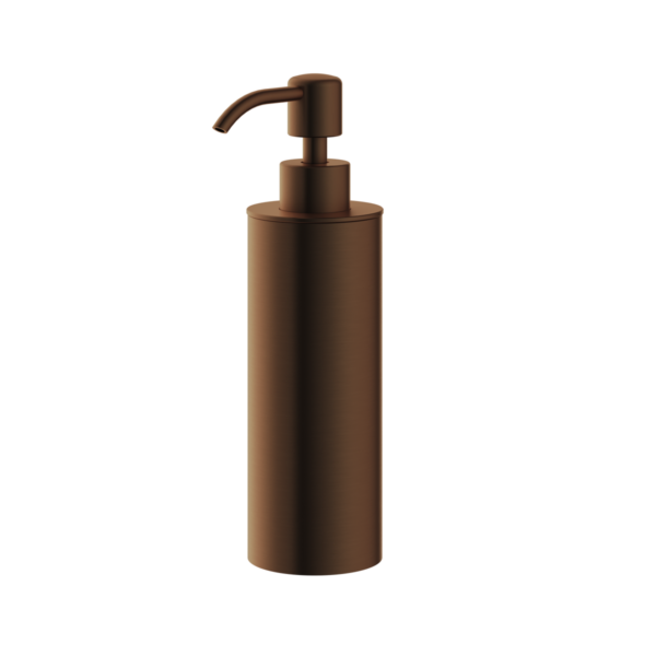 Design Freestanding Brushed Bronze Soap Dispenser