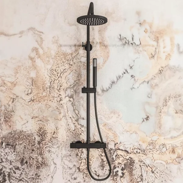 Telescopic Shower Set with Bar Valve