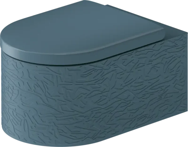Vitrium Wallhung Parlour Blue WC