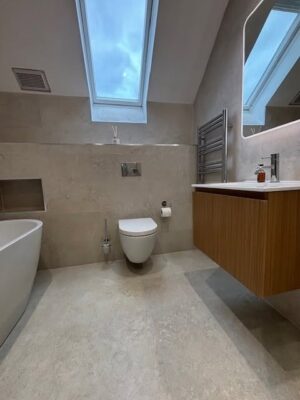 H&V Bathrooms project