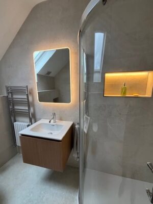 H&V Bathrooms project