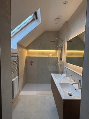 H&V Bathrooms project