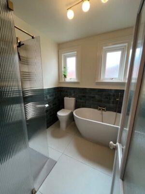H&V Bathrooms project