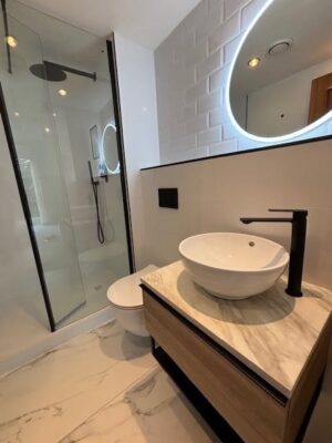 H&V Bathrooms project