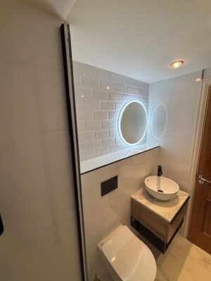 H&V Bathrooms project