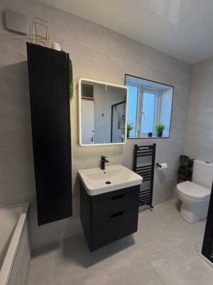 H&V Bathrooms project
