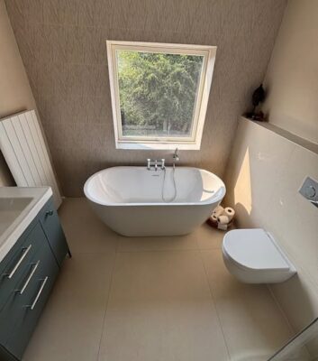 H&V Bathrooms project