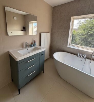 H&V Bathrooms project
